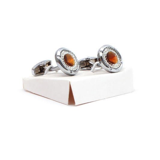 Silver / Gold Cufflink