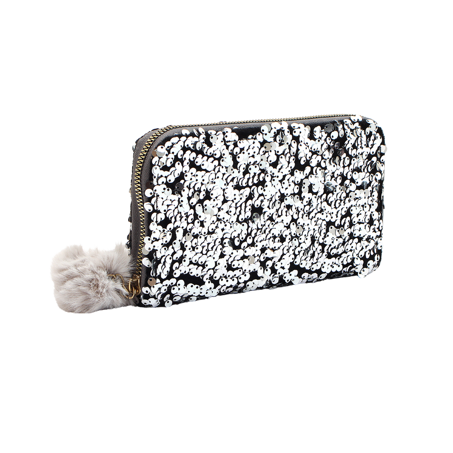 Shinning Clutch with Furr Ball