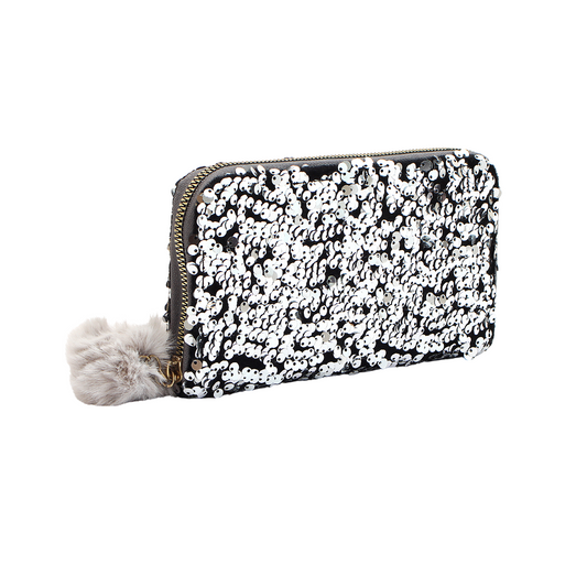 Shinning Clutch with Furr Ball