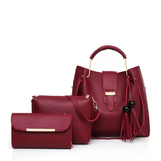 3Pcs Marron Bag